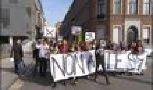 Manifestation : les étudiants contre le TESS 